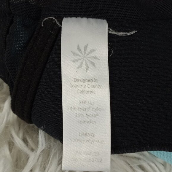 Athleta  Coco Cayo Cinched sides Swim top Aztec Print M - Picture 4 of 6